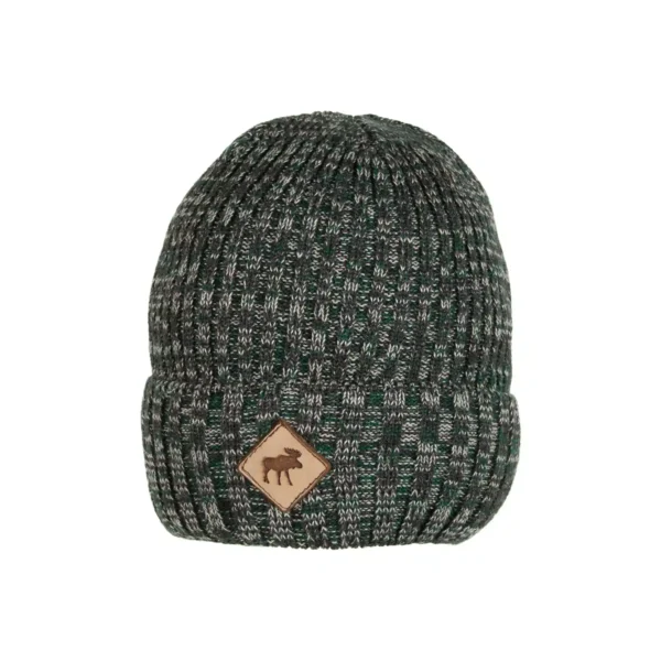 Sötétzöld-szürke kötés